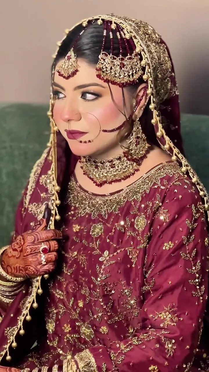 Baraat · deep maroon